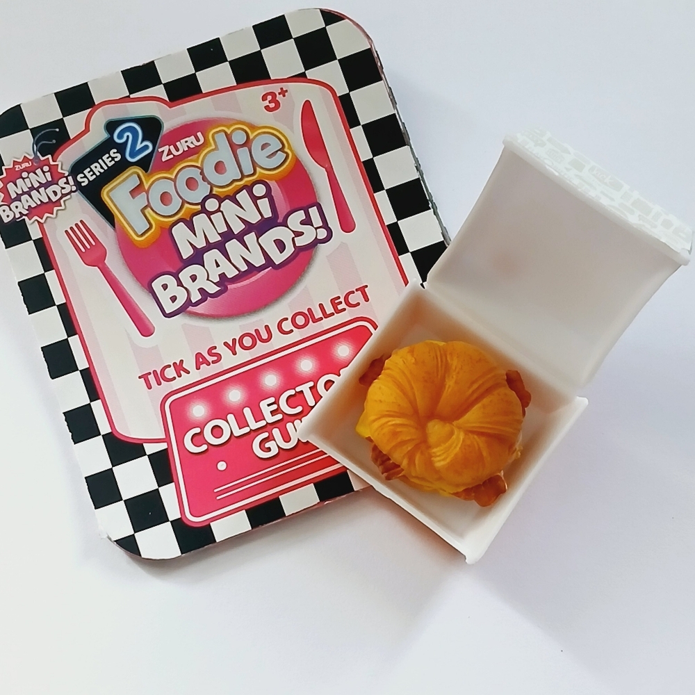 Mini Brands Foodie Series 2 Jack in The Box Supreme Croissant